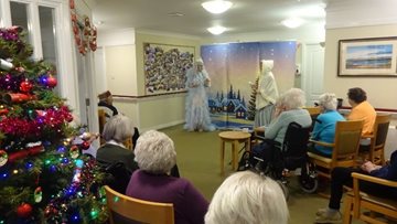 Residents at Ayr care home enjoy pantomime